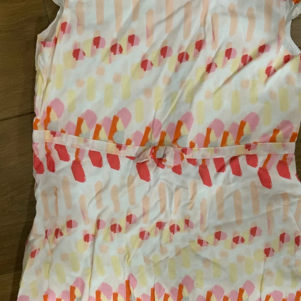 Janie and Jack Cap Sleeved Colorful Dress